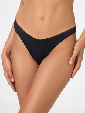 Schwarze, freche Damen-Badehose