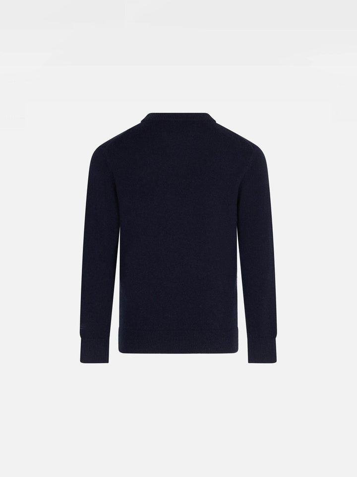 Jungenpullover mit Courmayeur-Jacquard