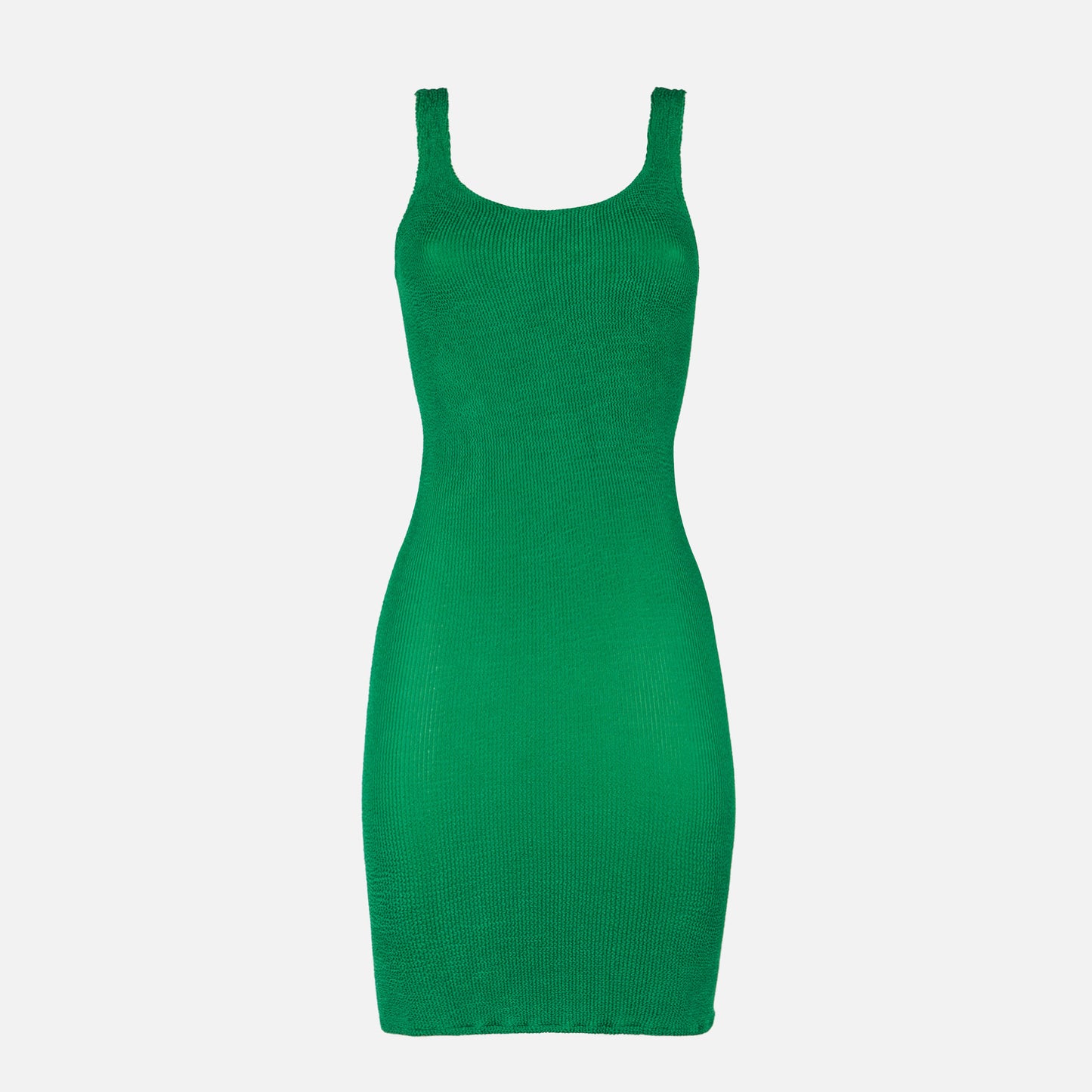 Green crinkle dress - MC2 Saint Barth