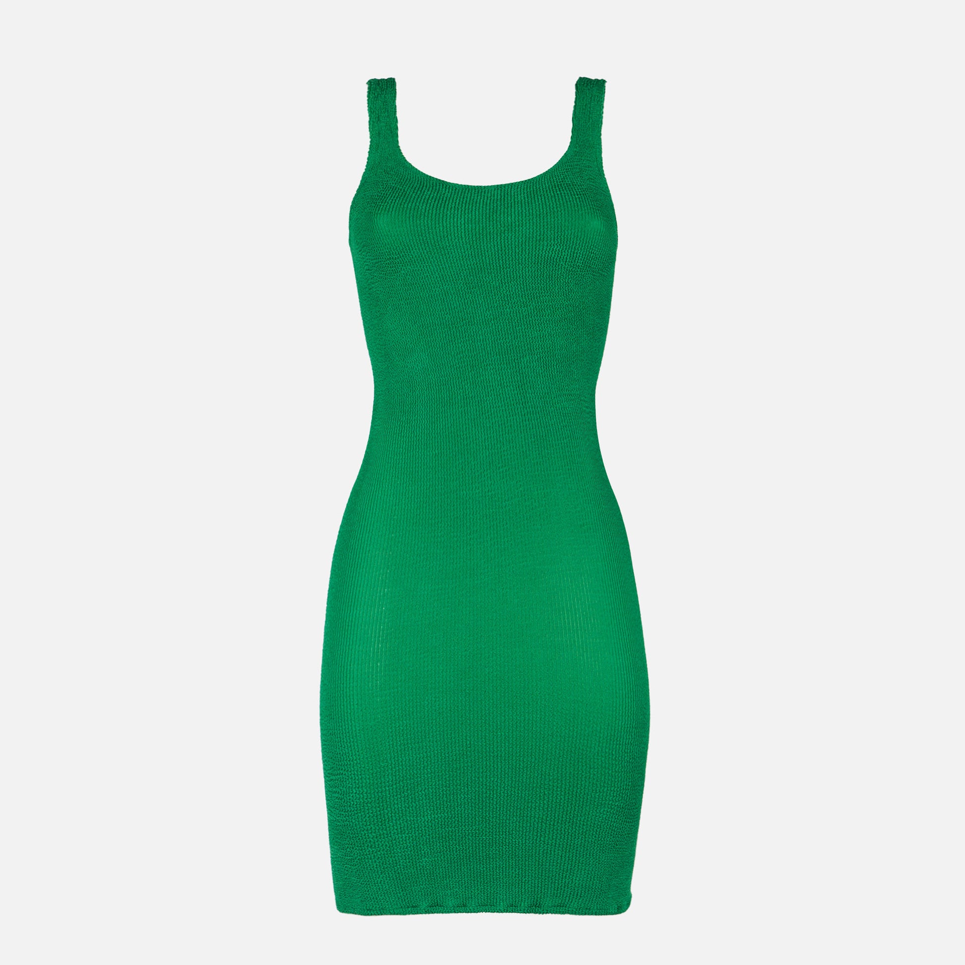 Green crinkle dress - MC2 Saint Barth