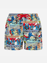 Superman Comics Badeshorts aus leichtem Stoff für Jungen | SUPERMAN WARNER BROS SPECIAL EDITION