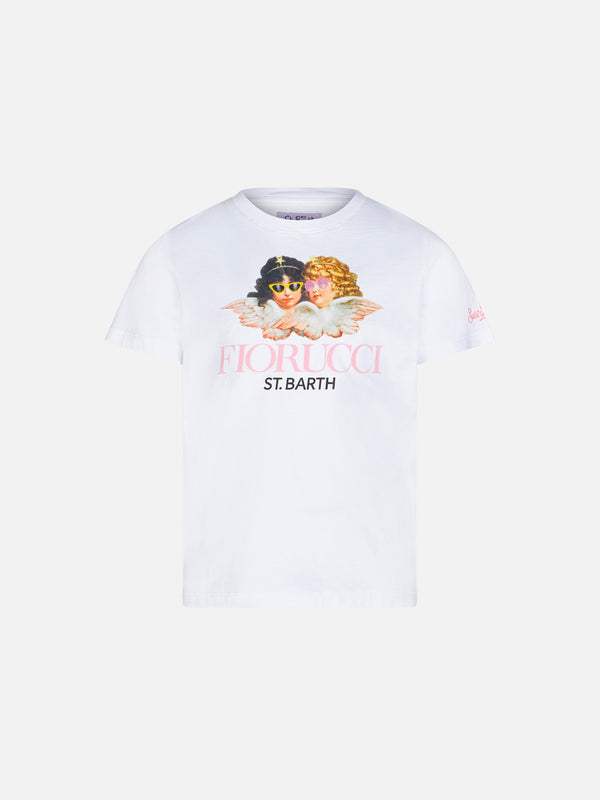 T-shirt da bambina con stampa Angeli Fiorucci | FIORUCCI EDIZIONE SPECIALE