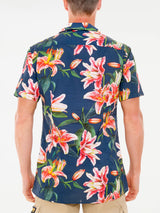 Tropical print man shirt