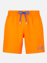 Costume da bagno da uomo comfort arancio fluo