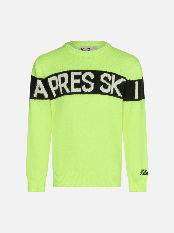 Maglia da bambino con scritta Apres Ski