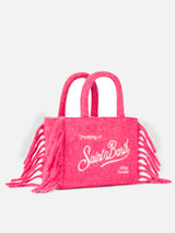 Colette blanket fluo pink handbag