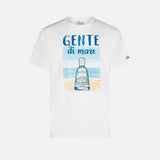 T-shirt da uomo in cotone con stampa Gente di Mare | GIN MARE EDIZIONE SPECIALE