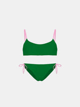 Girl terry bralette bikini