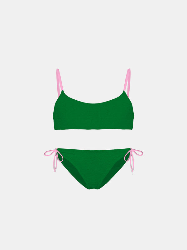 Girl terry bralette bikini