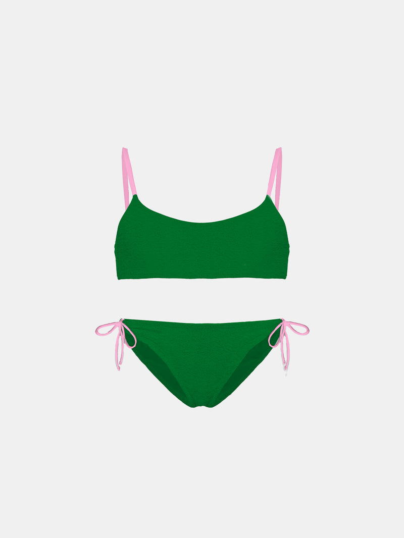 Girl terry bralette bikini