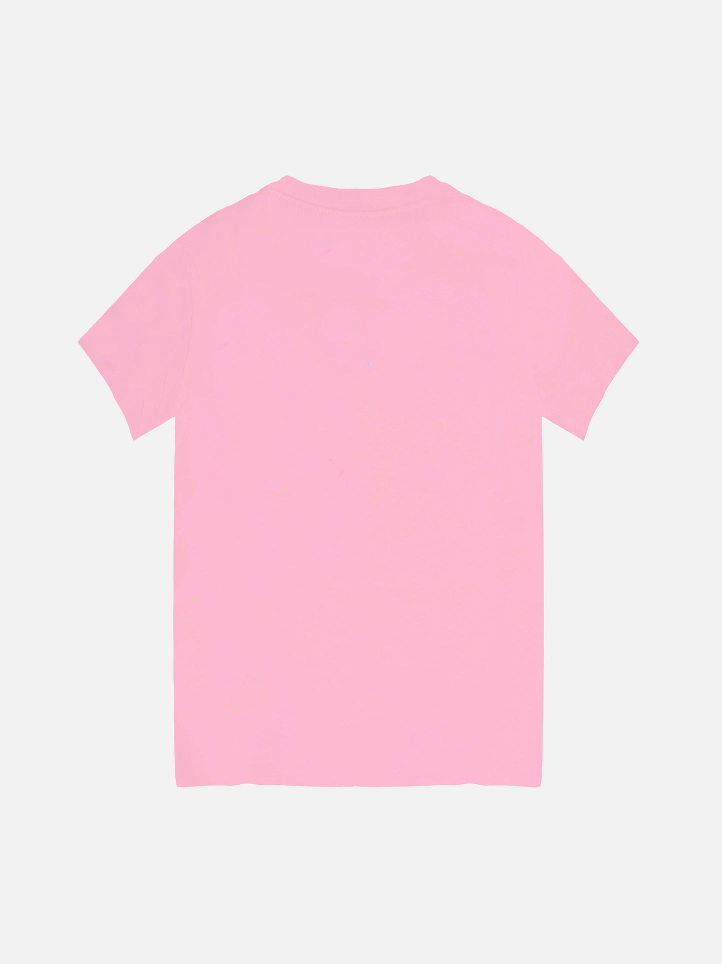 Rosa T-Shirt für Mädchen mit aufgesticktem Schriftzug