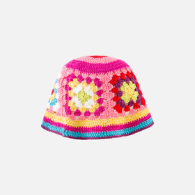 Woman crochet cloche