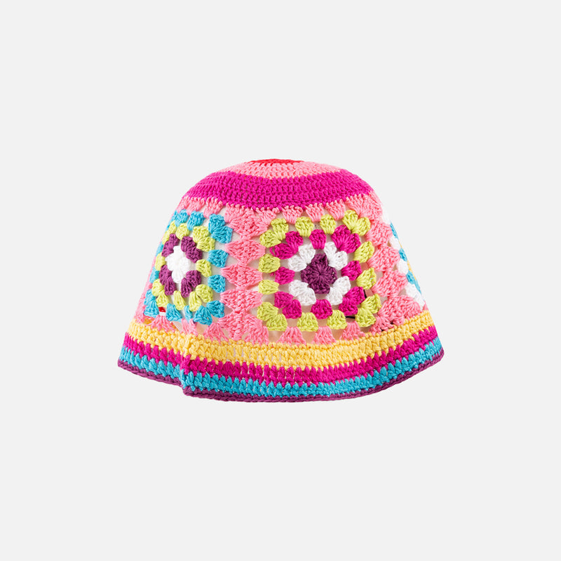 Woman crochet cloche