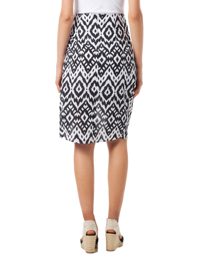 Damen-Midirock Amanda mit Ikat-Print