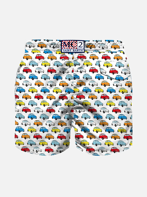 Badeshorts für Jungen mit Fiat 500-Autoaufdruck | FIAT© 500 Sonderedition