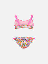 Bralette da bambina con stampa fiori Liberty | EDIZIONE SPECIALE LIBERTY