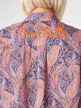 Camicia Brigitte in cotone con stampa fiori Liberty | EDIZIONE SPECIALE LIBERTY