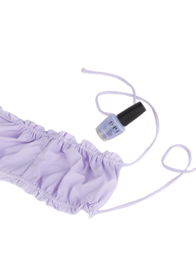 Bikini da donna a fascia lilla 