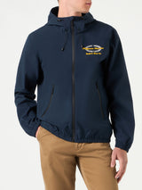 Man hooded lightweight windbreaker | MAGNUM MARINE SPECIAL EDITION