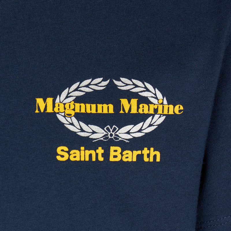 T-shirt da bambino in cotone con stampa Magnum Marine | EDIZIONE SPECIALE MAGNUM MARINE