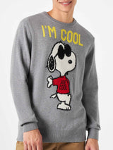 Herrenpullover mit grauem Rock Snoopy | SNOOPY – PEANUTS™ SONDEREDITION