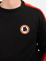 Man crewneck sweater with Roma patch | AS ROMA SPECIAL EDITION