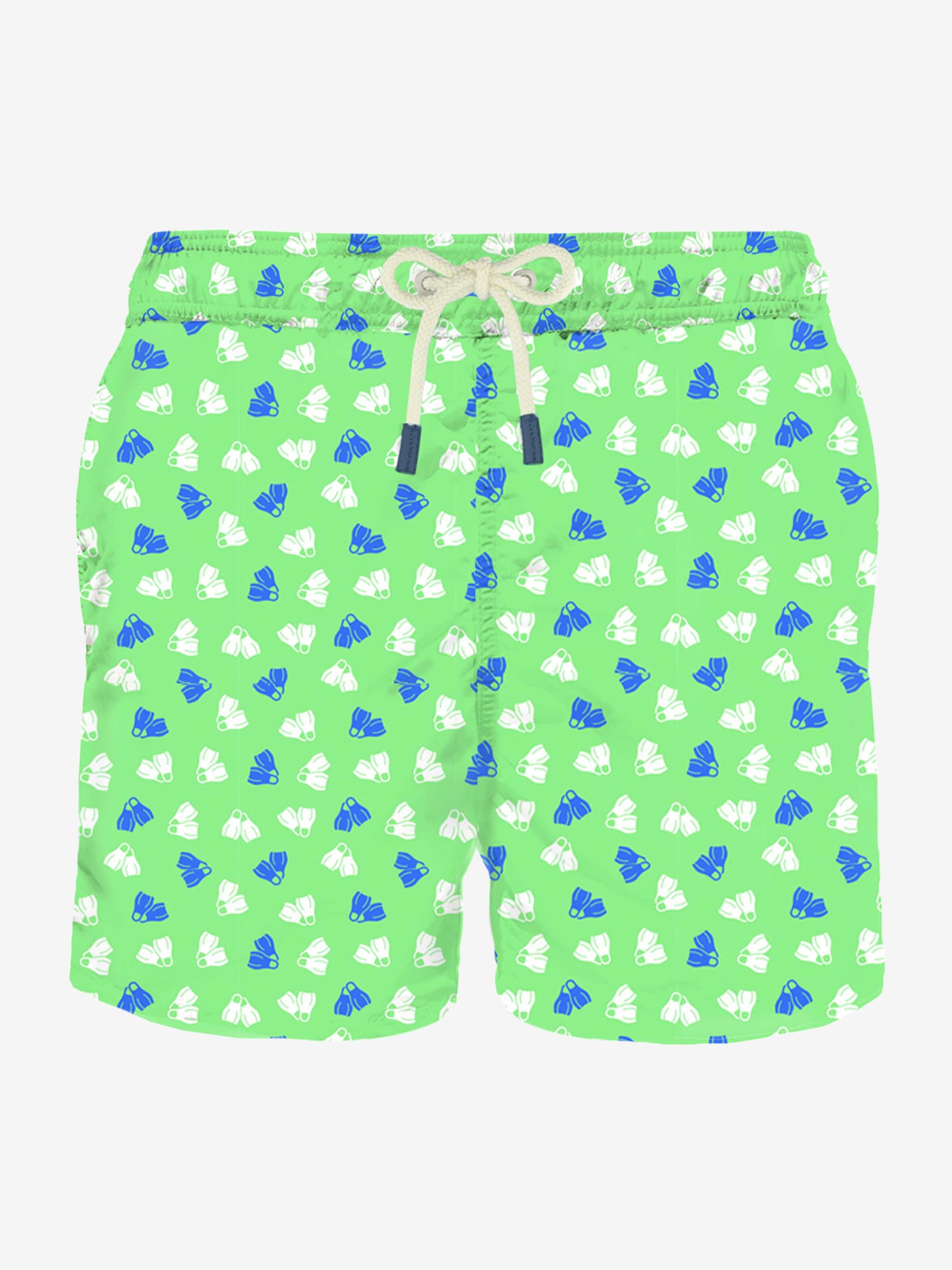 Man swim shorts fins micro print - MC2 Saint Barth
