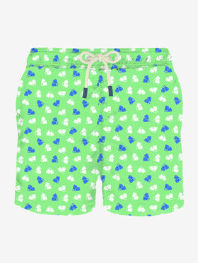 Man swim shorts fins micro print - MC2 Saint Barth