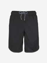 Boardshort tinta unita nero