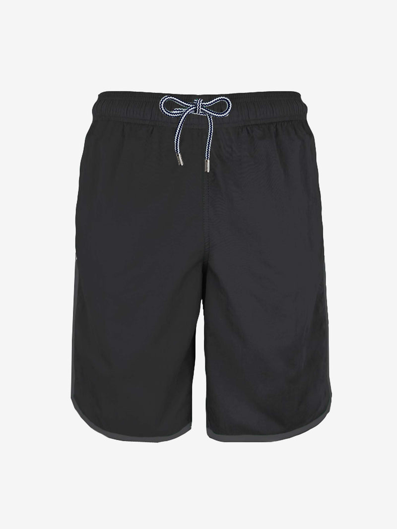 Boardshort einfarbig schwarz