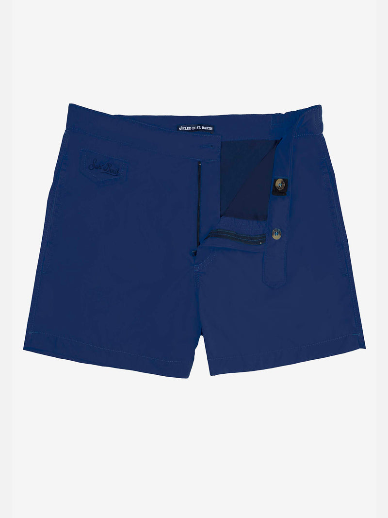 Marineblaue Herren-Badeshorts