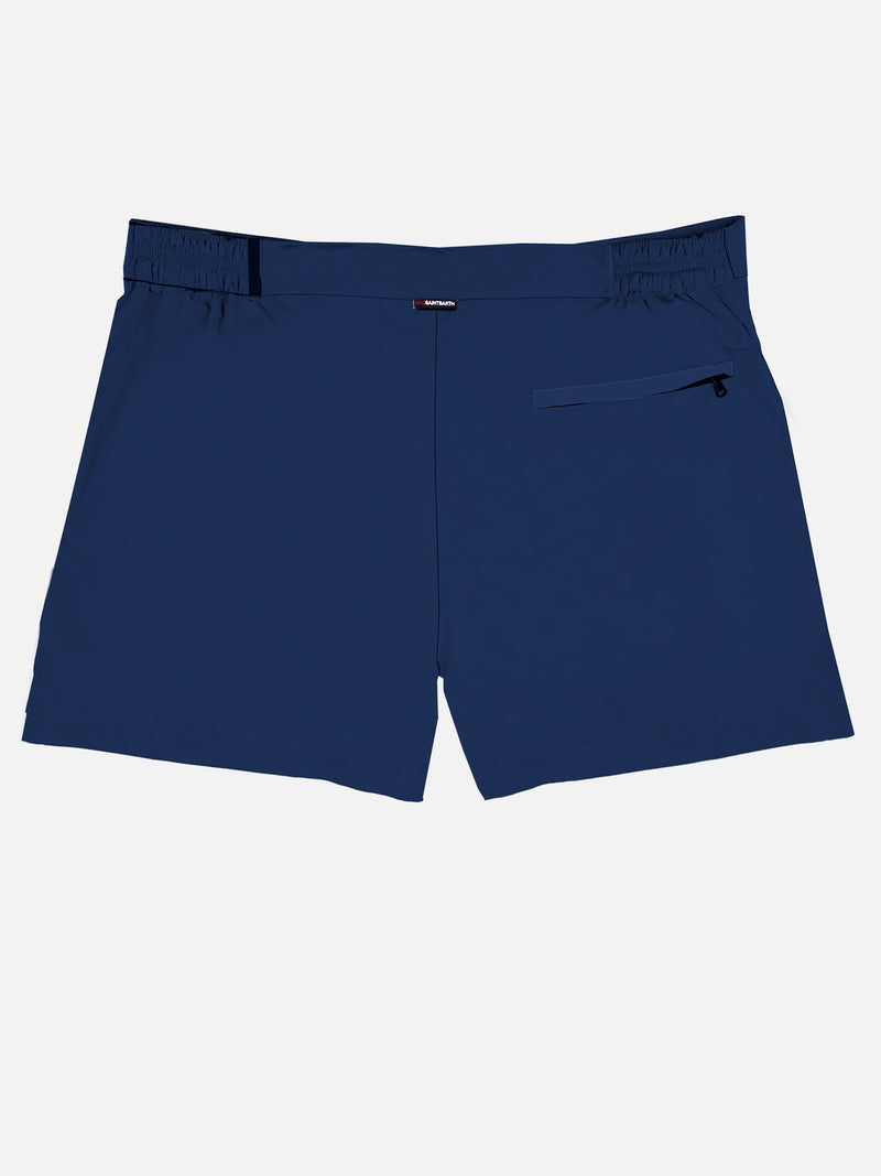 Blue man swim shorts