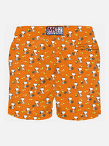 Herren-Badeshorts aus leichtem Stoff mit Tennis-Snoopy-Aufdruck | SNOOPY – PEANUTS™ SONDEREDITION