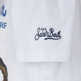 T-shirt da bambino Saint Barth Monkey Surf