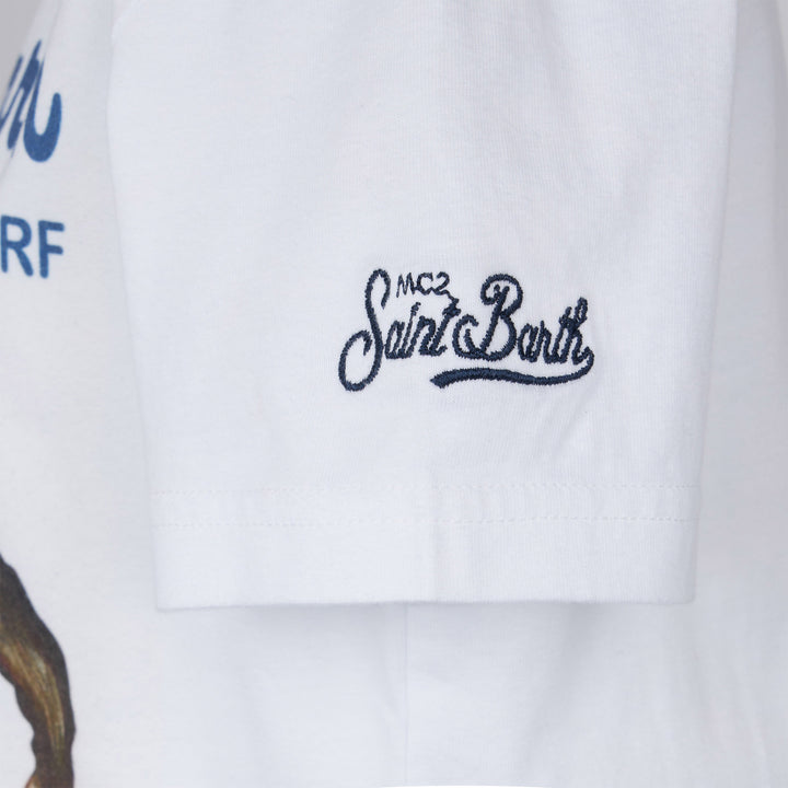 T-shirt da bambino Saint Barth Monkey Surf