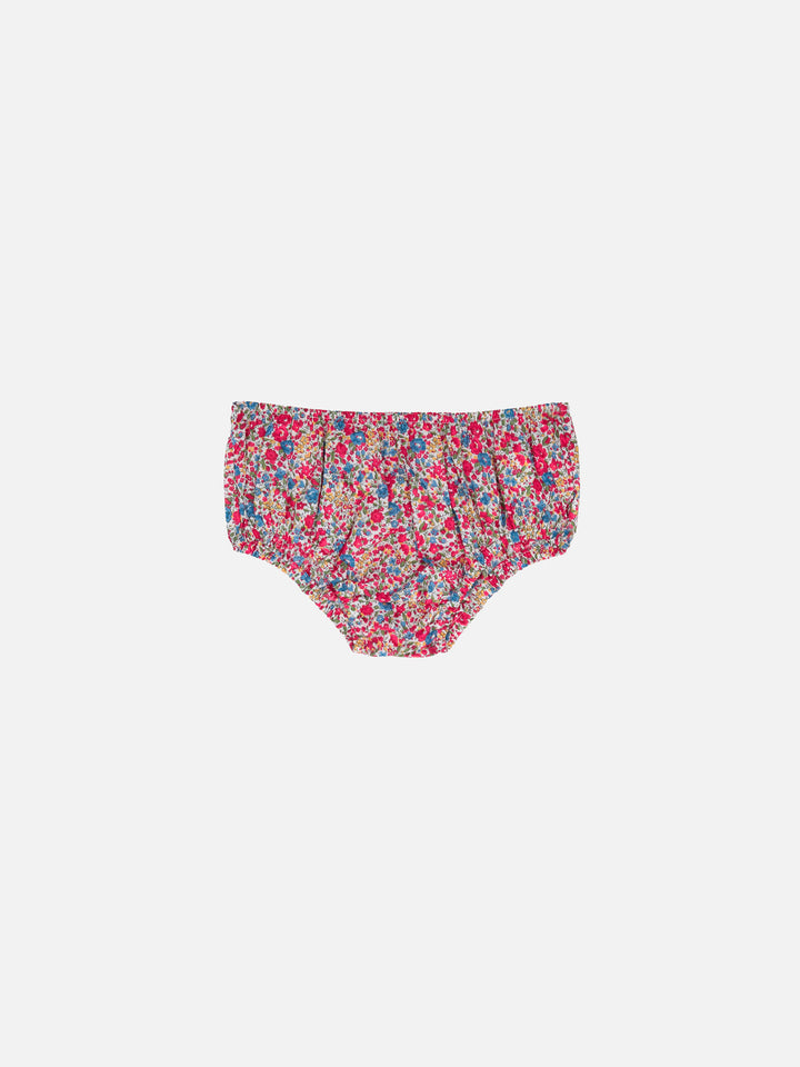 Baby-Pumphose Pimmy mit Emma &amp; Georgina-Aufdruck | HERGESTELLT AUS LIBERTY-STOFF