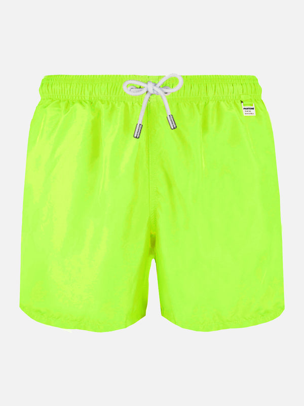 Badeshorts für Herren in Neongelb | PANTONE™ SONDERAUSGABE