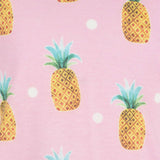 T-shirt da bambina con stampa ananas