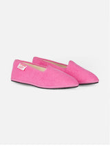 Mocassino pantofola da donna in spugna rosa | MY CHALOM SPECIAL EDITION