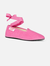 Mocassino pantofola da donna in spugna rosa | MY CHALOM SPECIAL EDITION