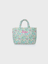 Borsa media Soft Tote trapuntata Betsy | REALIZZATO CON TESSUTO LIBERTY