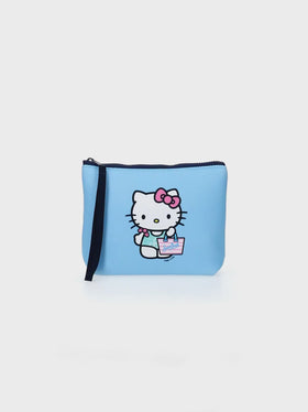 Aline scuba pochette with Hello Kitty placed print | HELLO KITTY SPECIAL EDITION