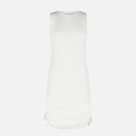 Ribbed sheath dress Jori with drawstring - MC2 Saint Barth