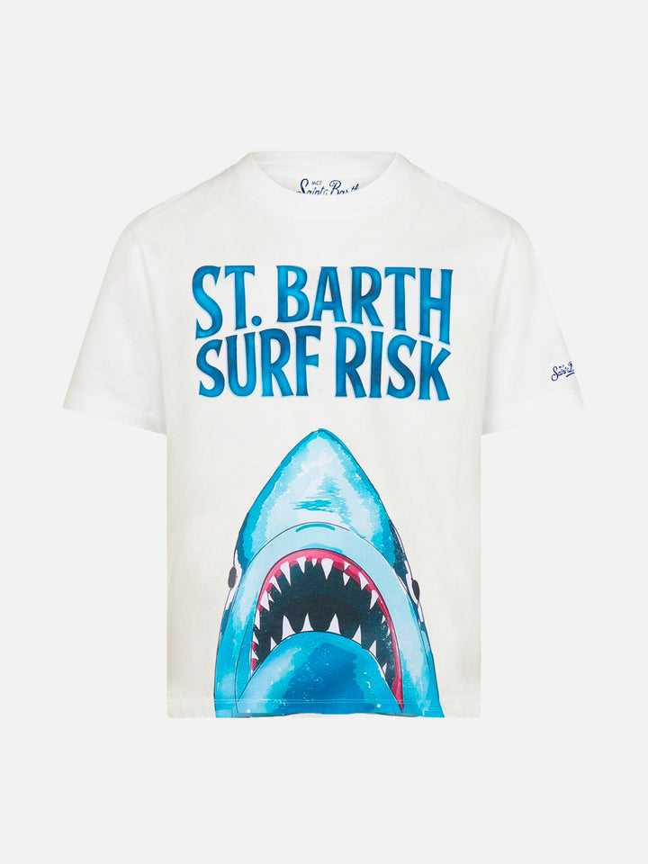 Boy's t-shirt Saint Barth Surf Risk - MC2 Saint Barth
