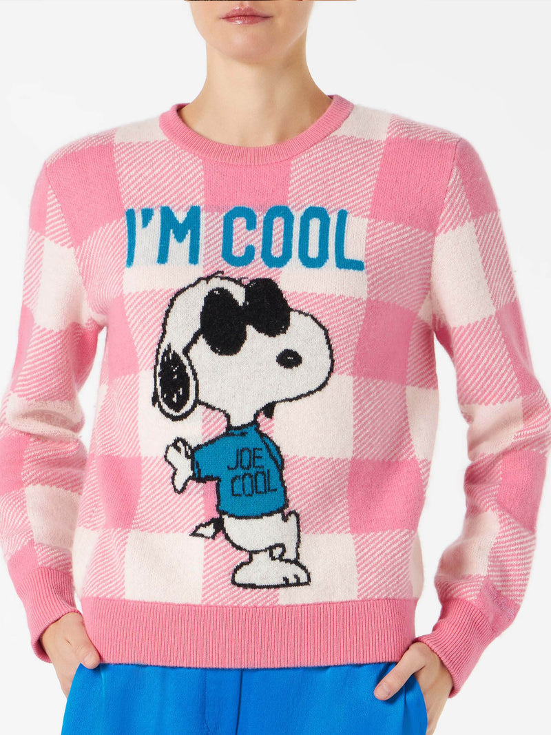 Woman sweater with Snoopy I'm Cool print  | SNOOPY - PEANUTS™ SPECIAL EDITION