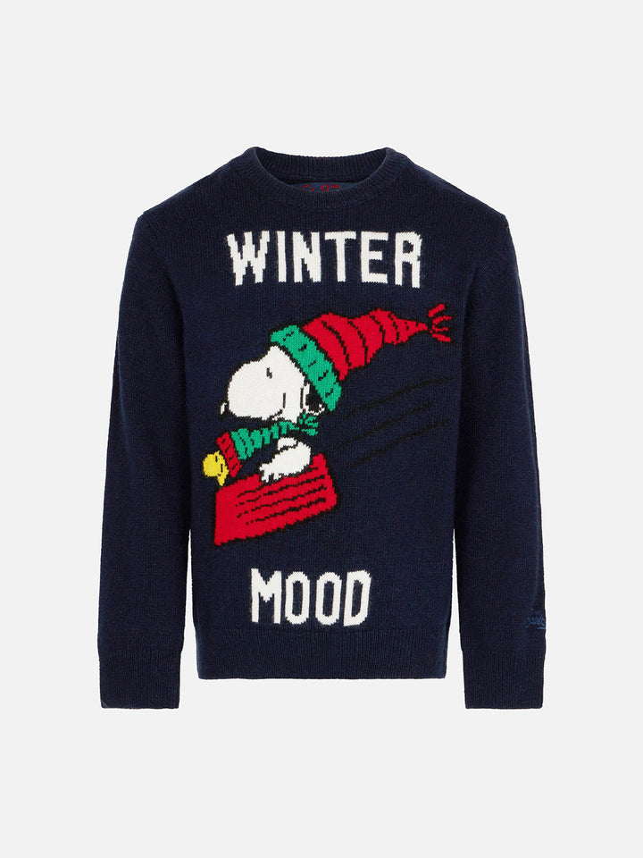 Maglione da bambino con stampa Snoopy Winter Mood | Edizione speciale Peanuts™