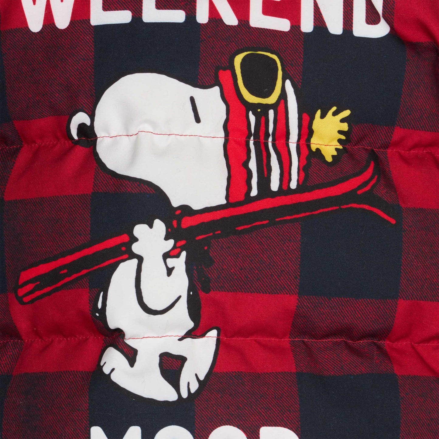 Kinder-Daunenjacke mit Kapuze und Snoopy-Aufdruck | Peanuts-Sonderedition