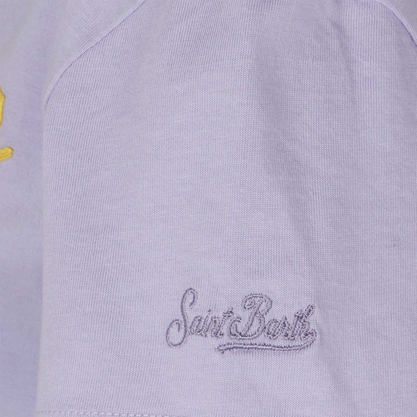 Mädchen-T-Shirt mit Dreaming St. Barth-Stickerei
