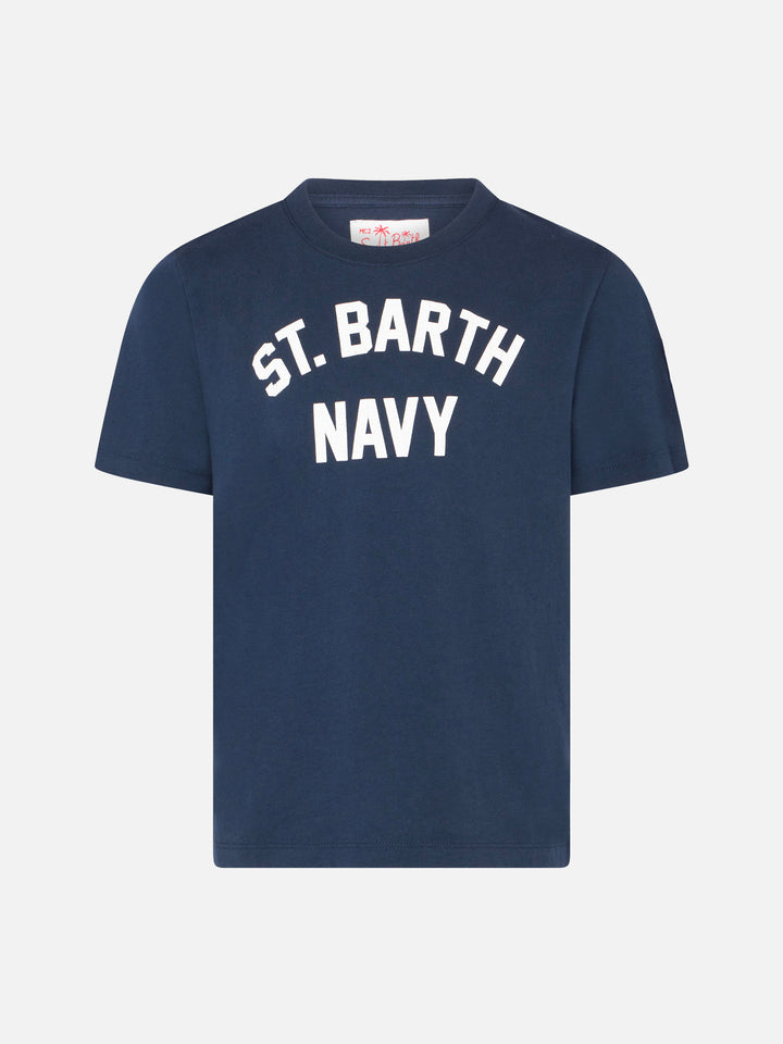 St.Barth navy boy's t-shirt - MC2 Saint Barth