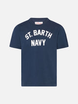 T-shirt blu da bambino St. Barth Navy